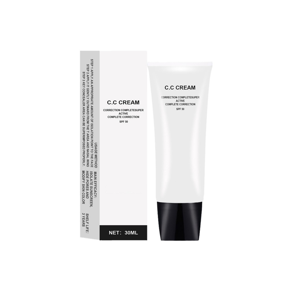 CC Cream soft moisturizing base before makeup brightening skin tone