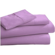 CC&DD HOME FASHION High Quality Lightweight Super Soft Double Brushed Microfiber Sheet Set-Lavender, Twin