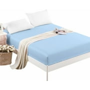 CC&DD HOME FASHION ®-Single Fitted sheet,Velvety Microfiber,Soft&Comfortable,Wrinkle free,Dark gray, Twin