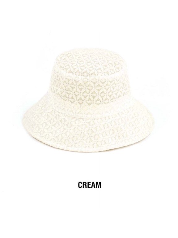 CC Eyelet Knit Bucket Hat