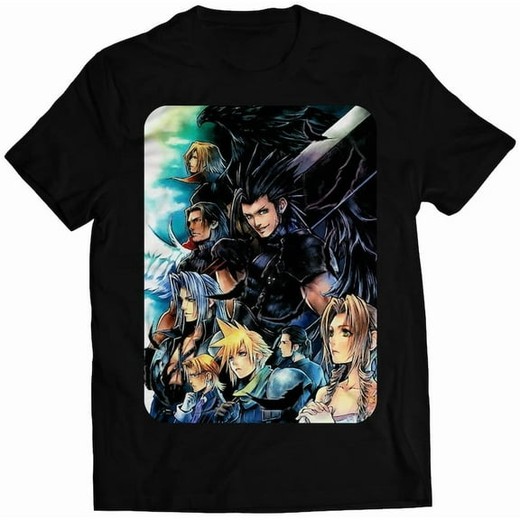 CC FF VII Cover V1 Premium Unisex T-shirt (vectorized Design)