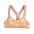 thumbnail image 1 of CC Girl - Big Girls' Racerback Sports Bra 24161-34 (pink hearts), 1 of 3