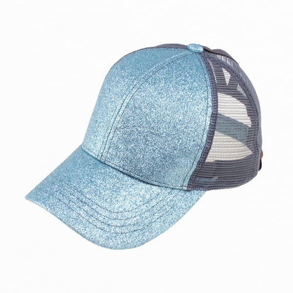 CC Glitter Women's Ponytail Baseball Cap Hats