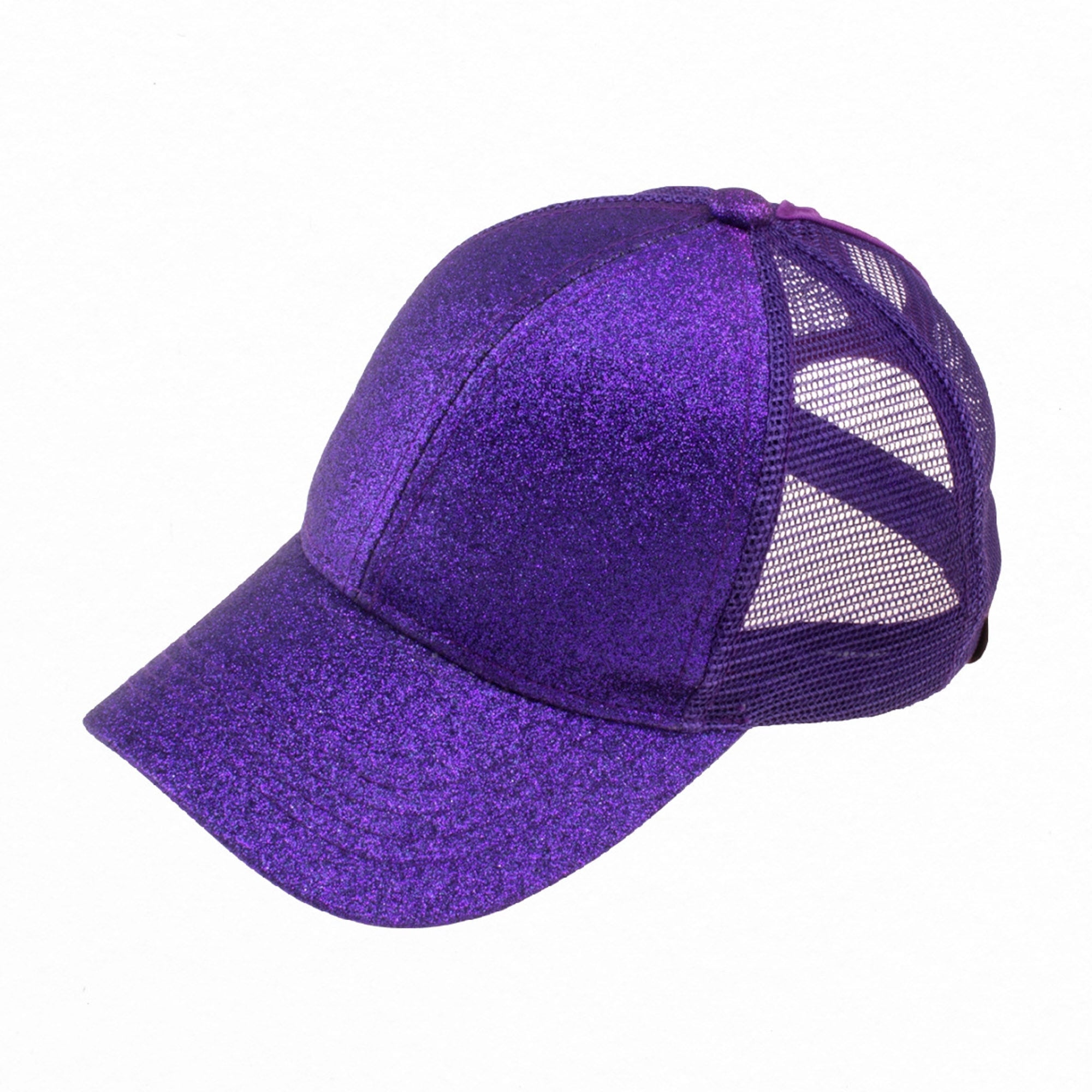 CC Glitter Women's Ponytail Baseball Cap Hats