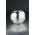thumbnail image 1 of CC Home Furnishings 10" Metallic Silver Bubble Bowl Glass Vase, 1 of 1