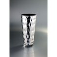 thumbnail image 1 of CC Home Furnishings 14" Silver Textured Modern Hand Blown Glass Vase, 1 of 1