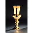 thumbnail image 1 of CC Home Furnishings 16" Gold Hurricane Glass Tabletop Decoration, 1 of 1