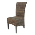 thumbnail image 1 of CC Home Furnishings 40.50" Rustic Gray Traditional Style Algeria Chair, 1 of 4