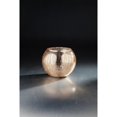thumbnail image 1 of CC Home Furnishings 8" Rose Gold Color Mercury Bowl Shaped Glass Vases, 1 of 1