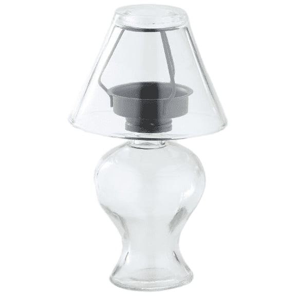 CC Home Furnishings Glass Lantern Candle Holder - 6" - Clear