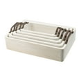 thumbnail image 1 of CC Home Furnishings Interlocking Rectangular Nesting Trays - 19.5" - Set of 5, 1 of 3