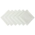thumbnail image 1 of Set of 6 White Over-Sized Square Party Napkins 18", 1 of 5