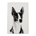 thumbnail image 1 of CC Home Furnishings Terrier Framed Canvas Wall Art - 31.75" x 47.25", 1 of 3