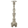 thumbnail image 1 of CC Home Furnishings Weathered Magnesia Pillar Candle Holder - 27.5", 1 of 8