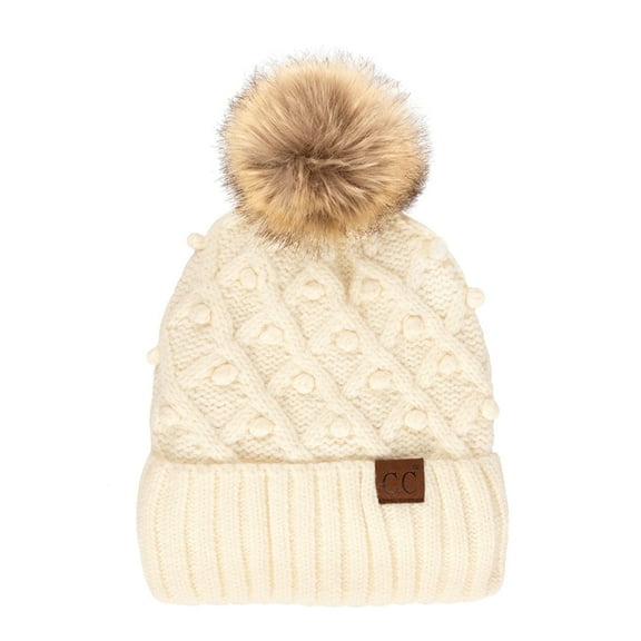 CC Kids Crafted Pom Detail Beanie