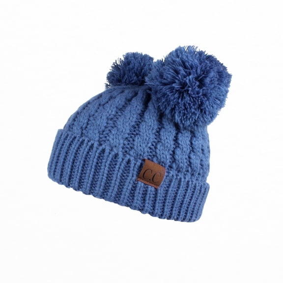 CC Kids Double Pom Beanie