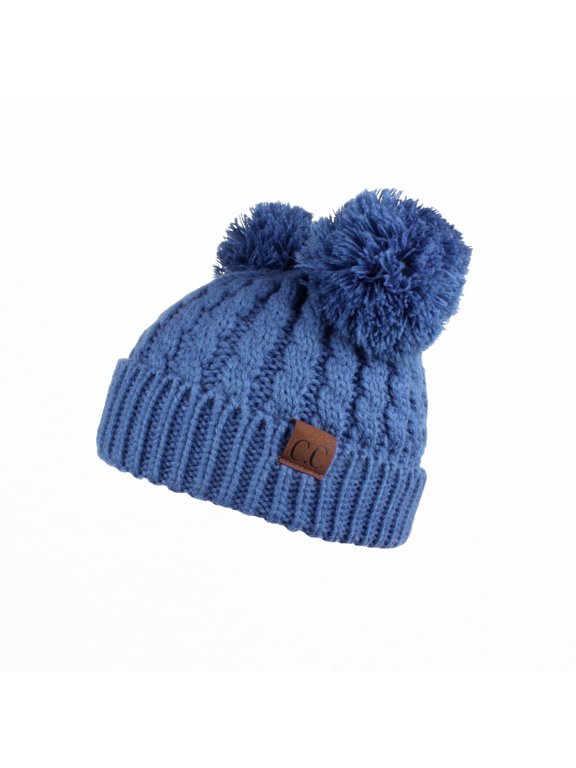 CC Kids Double Pom Beanie