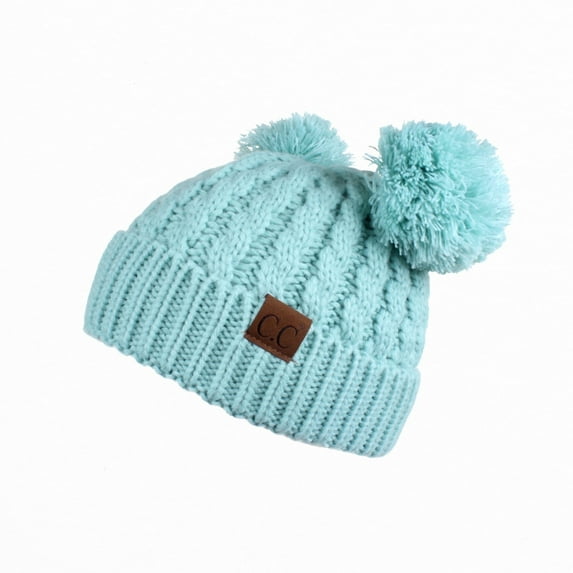 CC Kids Double Pom Beanie