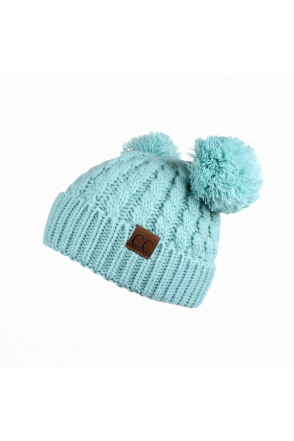 CC Kids Double Pom Beanie