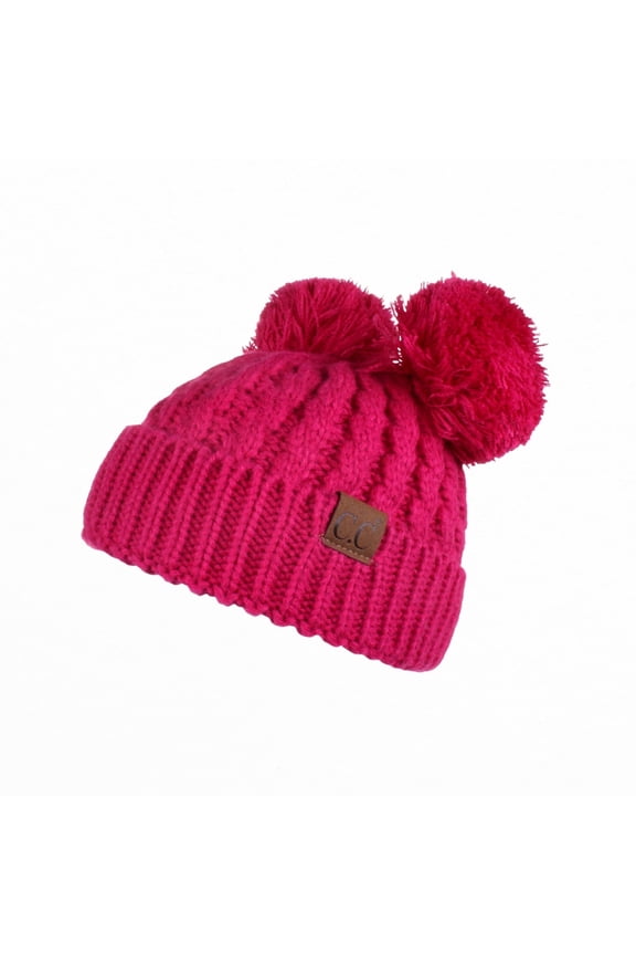 CC Kids Double Pom Beanie