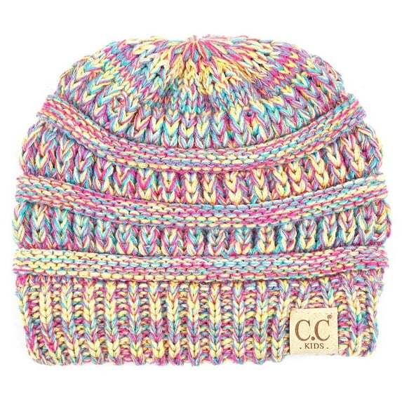 CC Kids Multi Color Beanie for Size 1T-4T