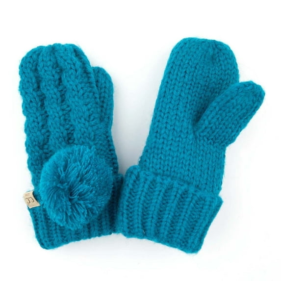 CC Kids Pom Mittens