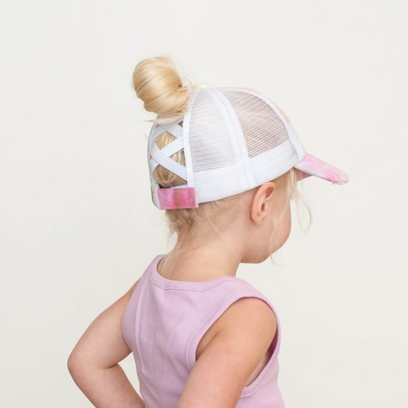 CC Kids Tie-Dye Criss-Cross Pony Cap