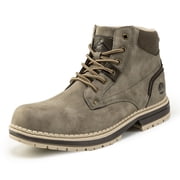 CC-Los Mens Hiking Boots Casual Chukka Boots Water-Resistant Work Ankle Boots for Men Size 8-14