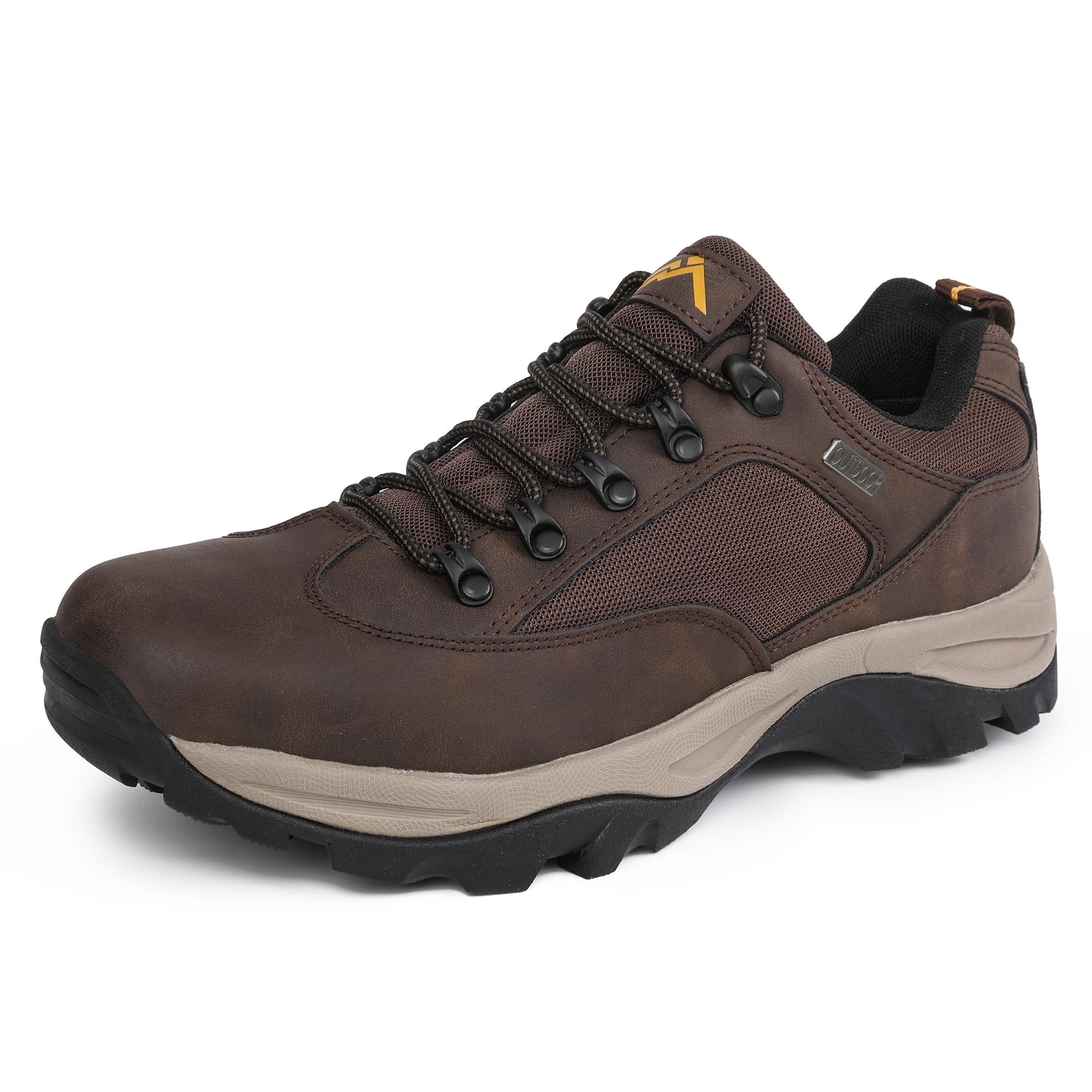 CC-Los Men's Hiking Shoes Lightweight Comfortable Breathable Walking Sneakers Size 7.5-14