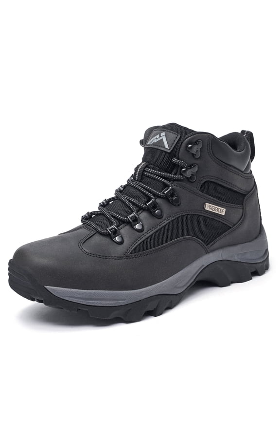 Men's Waterproof Hiking Boots Outdoor Relaxed Fit Lightweight Size 7-13.5