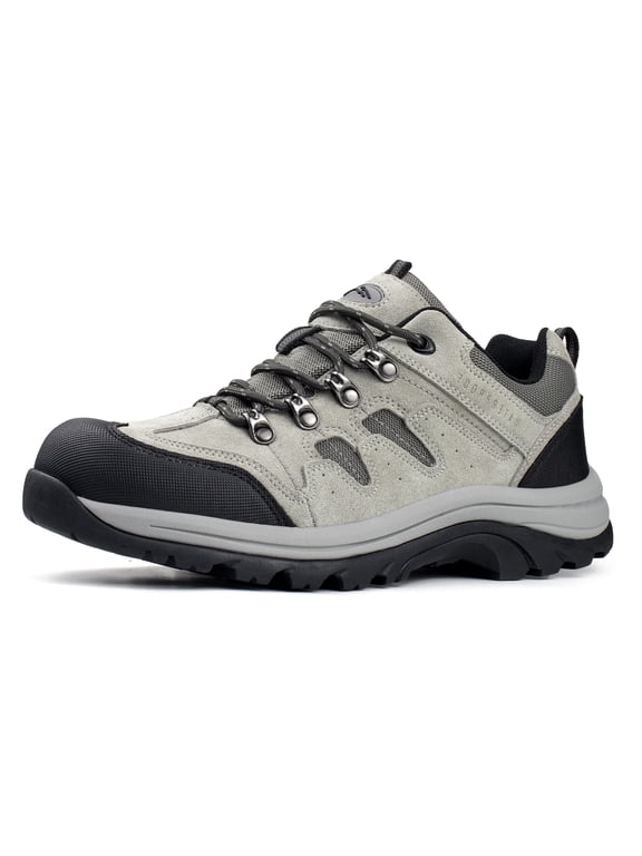 Men's Waterproof Hiking Shoes Outdoor Comfortable Trekking Shoe Lightweight Working Sneaker