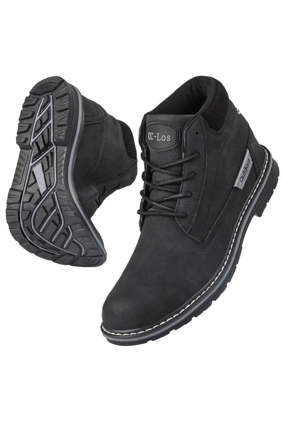 Men's Waterproof Hiking Boots Outdoor Lightweight Ankle Dress Chukka Boots 8-14