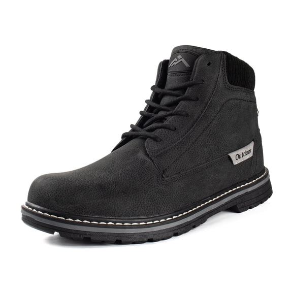 CC-Los Mens Waterproof Hiking Boots Outdoor Lightweight Ankle Dress Chukka Boots 7.5-14