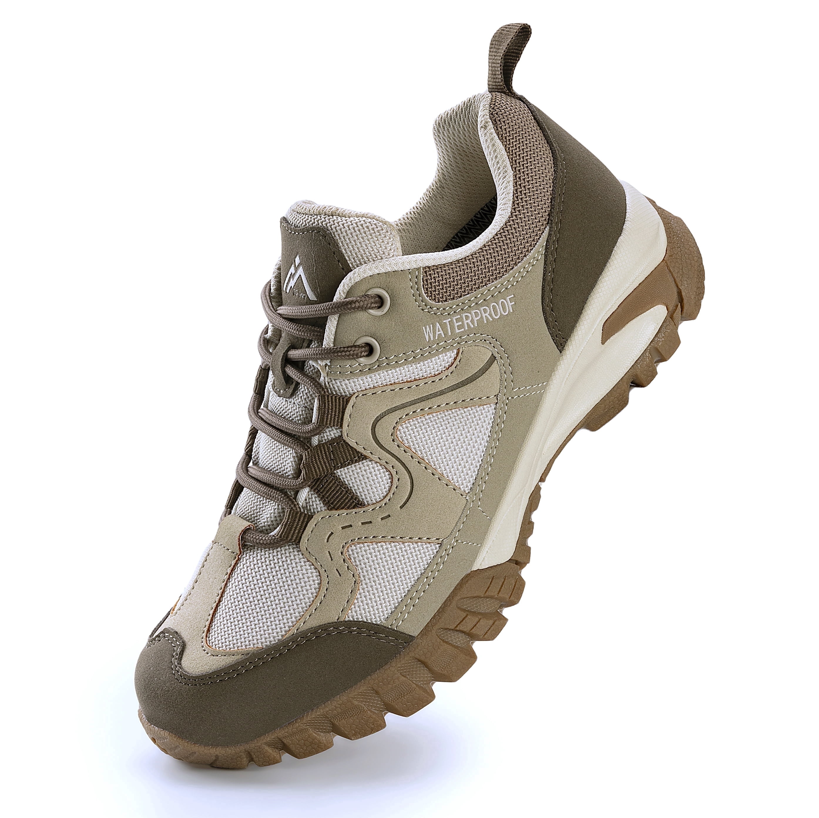CC-Los Women's Waterproof Hiking Shoes Lightweight Breathable Walking Shoes for Outdoor Climbing Size 5.5-10.5