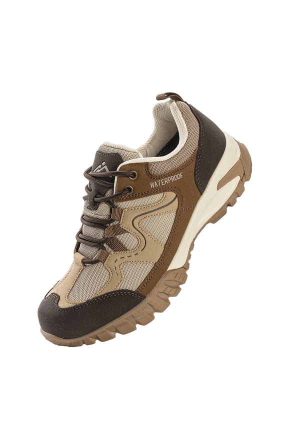Women's Waterproof Hiking Shoes Lightweight Breathable Walking Shoes for Outdoor Climbing Size 5.5-10.5