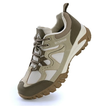 CC-Los Women's Waterproof Hiking Shoes Lightweight Breathable Walking Shoes for Outdoor Climbing Size 5.5-10.5
