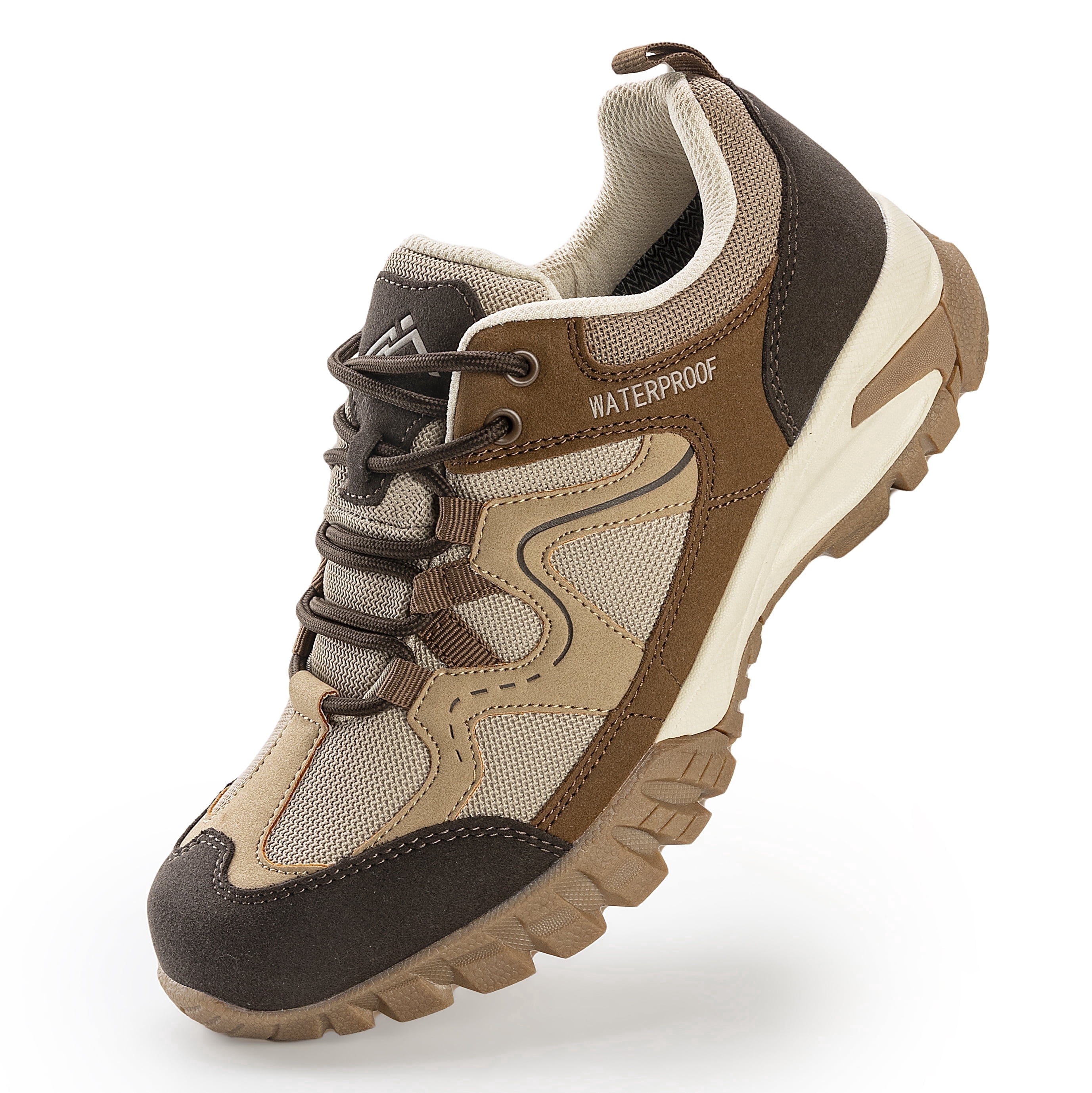CC-Los Women's Waterproof Hiking Shoes Lightweight Breathable Walking Shoes for Outdoor Climbing Size 5.5-10.5
