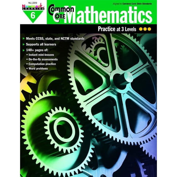 CC Math: Common Core Mathematics for Grade 6 (Paperback)
