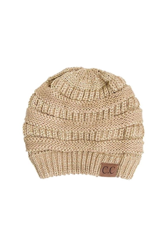 CC Metallic Beanies