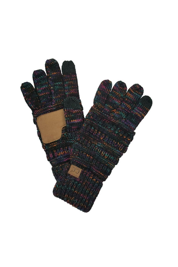 CC Multi-Color Touchscreen Gloves Four-Tone