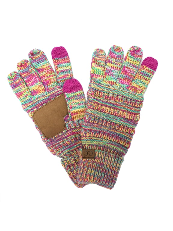 CC Multi-Color Touchscreen Gloves Four-Tone