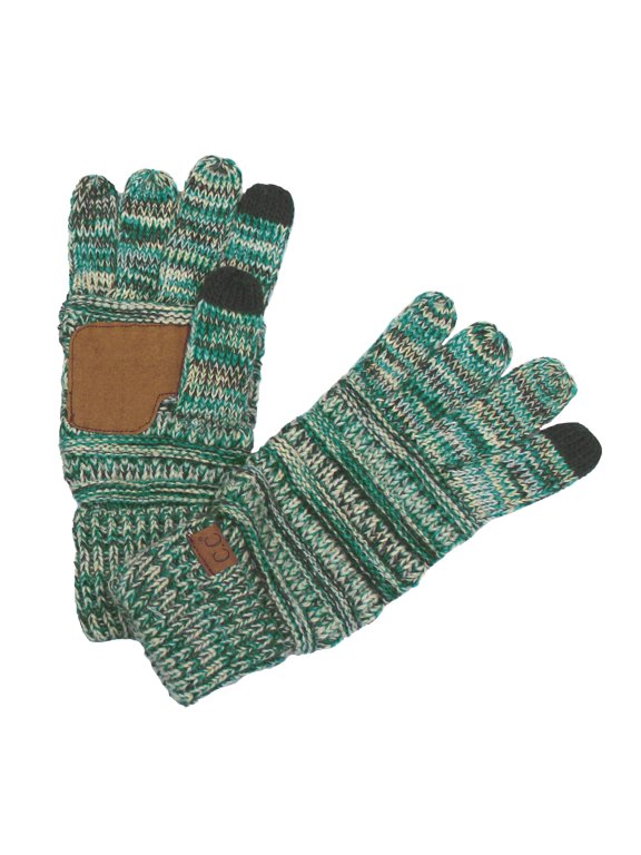 CC Multi-Color Touchscreen Gloves Four-Tone