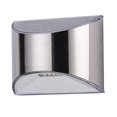 thumbnail image 1 of CC Outdoor Living Set of 2 Silver Contemporary Outdoor Patio Wall and Deck Lights 4", 1 of 2