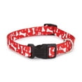 thumbnail image 1 of Pet Pals ZA1547 18 21 CC Pooch Patterns Collar 18-26 In Red Bone P, 1 of 3
