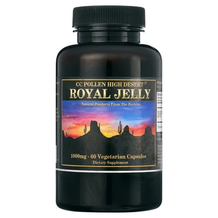 CC Pollen High Desert Royal Jelly 1000, 60 ea