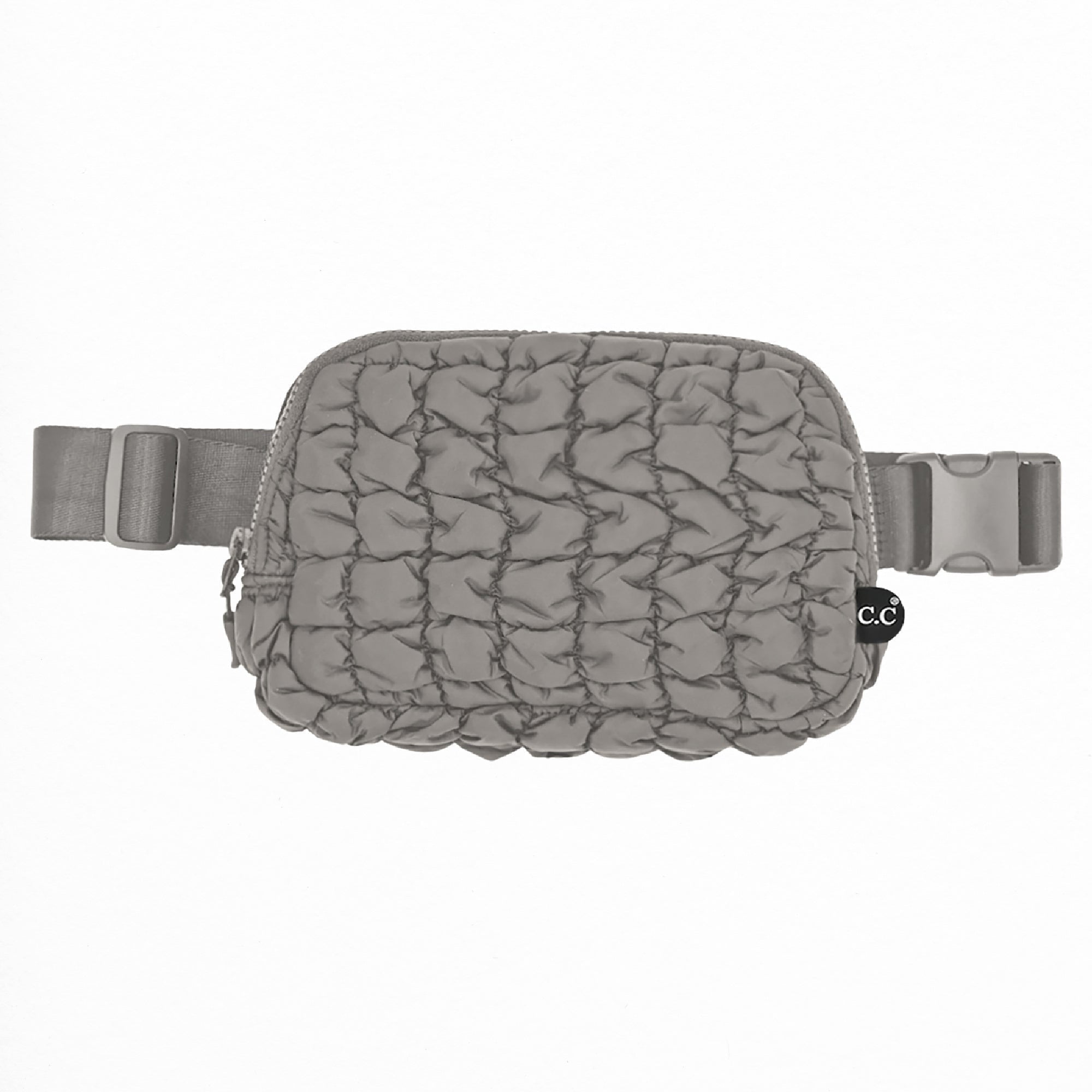 CC Quilted Puffer Belt Bags Unisex Fanny Pack