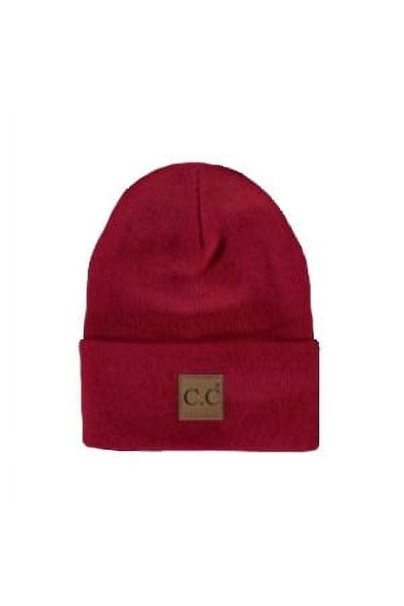 CC Red Everyday Beanie Unisex Adult, Kid and Baby Sizes