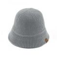 thumbnail image 1 of CC Ribbed Knit Adjustable Bucket Hat, 1 of 14