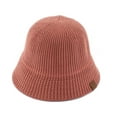 thumbnail image 1 of CC Ribbed Knit Adjustable Bucket Hat, 1 of 14