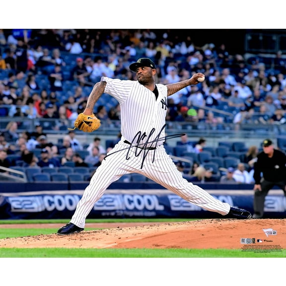 CC Sabathia New York Yankees Autographed 16" x 20" Pitching Photograph - Fanatics Authentic Certified